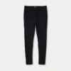 Herren-Spray-On-Jeans mit Rissen – schwarz Herren-Spray-On-Jeans mit Rissen – schwarz