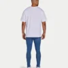 Herren-Spray-On-Jeans – Mittelblau Herren-Spray-On-Jeans – Mittelblau
