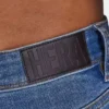 Herren-Spray-On-Jeans – Mittelblau Herren-Spray-On-Jeans – Mittelblau