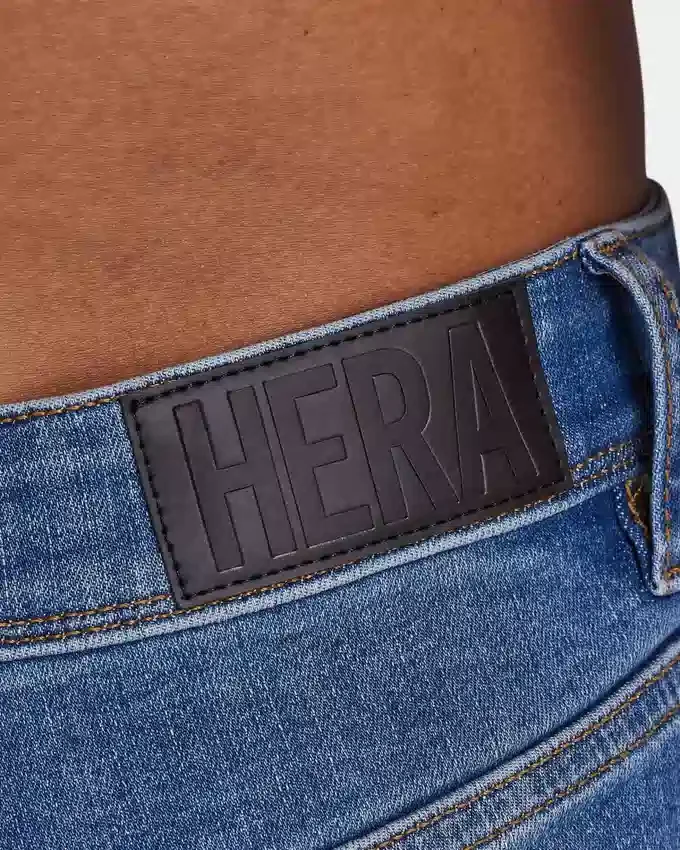 Herren-Spray-On-Jeans – Mittelblau Herren-Spray-On-Jeans – Mittelblau