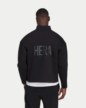 Herren-Sweatshirt „Staple“ in Oversize-Passform mit ¼-Reißverschluss