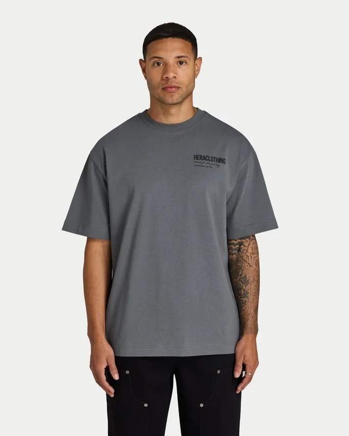 Herren-T-Shirt „Club ’15“ in Oversize-Passform Herren-T-Shirt „Club ’15“ in Oversize-Passform