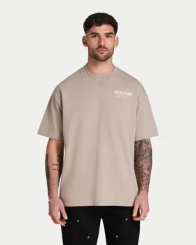 Herren-T-Shirt „Club ’15“ in Oversize-Passform