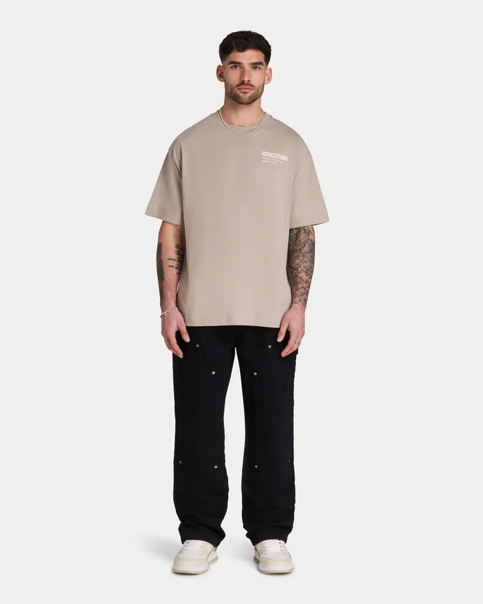 Herren-T-Shirt „Club ’15“ in Oversize-Passform Herren-T-Shirt „Club ’15“ in Oversize-Passform