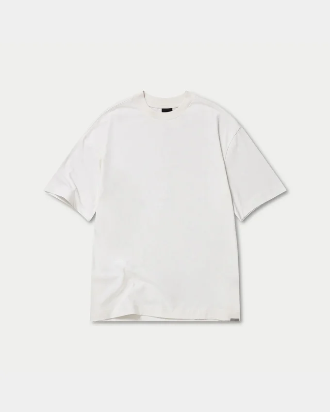 Herren-T-Shirt in Oversize-Passform – Off-White Herren-T-Shirt in Oversize-Passform – Off-White