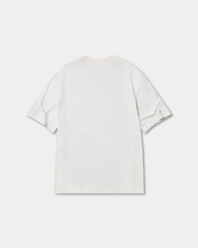 Herren-T-Shirt in Oversize-Passform – Off-White Herren-T-Shirt in Oversize-Passform – Off-White