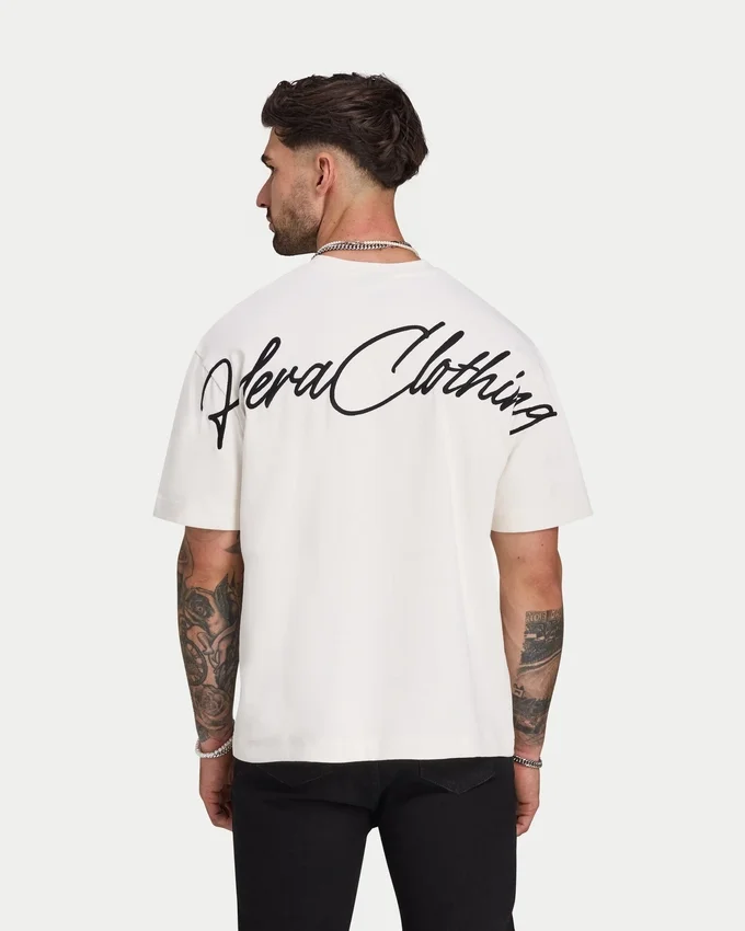 Herren-T-Shirt „Script“ in schwerer Ausführung Herren-T-Shirt „Script“ in schwerer Ausführung