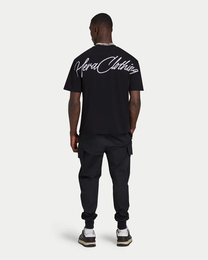 Herren-T-Shirt „Script“ in schwerer Ausführung Herren-T-Shirt „Script“ in schwerer Ausführung