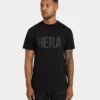Herren-T-Shirt von Label in Regular-Fit