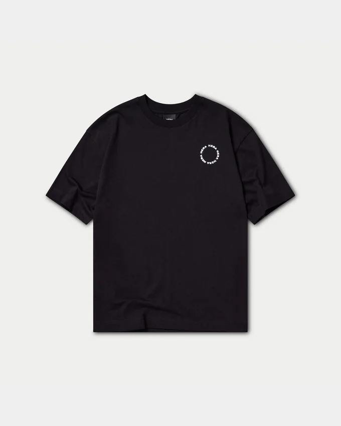 Herren-T-Shirts | Motion Oversized-T-Shirt – Schwarz Herren-T-Shirts | Motion Oversized-T-Shirt – Schwarz