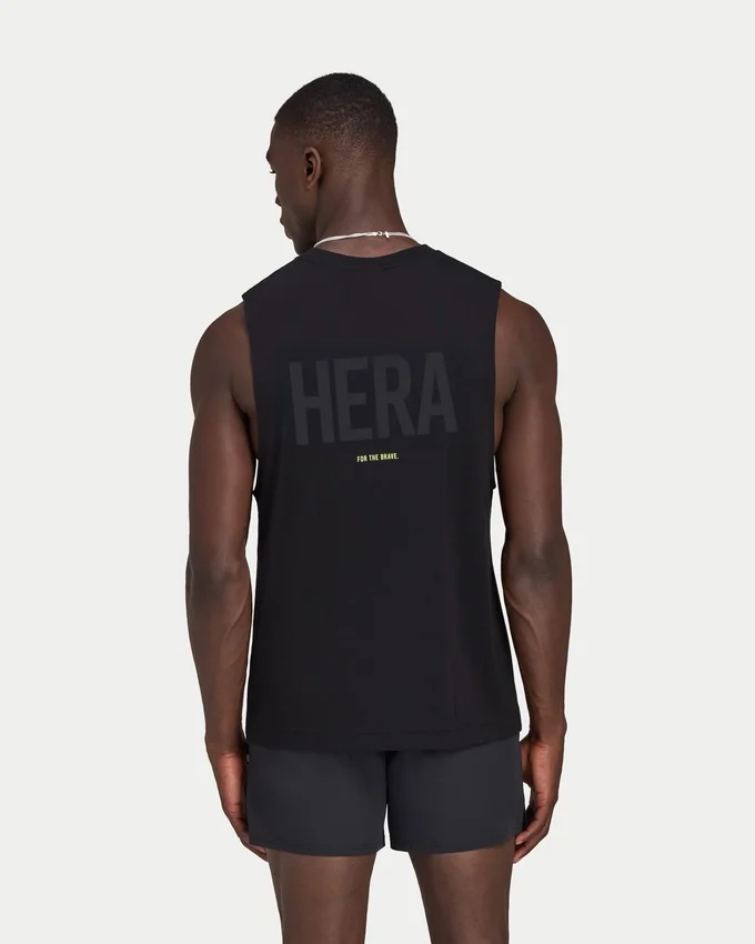 Herren-Tanktop „For the Brave“ in Oversize-Passform Herren-Tanktop „For the Brave“ in Oversize-Passform