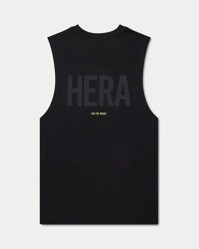 Herren-Tanktop „For the Brave“ in Oversize-Passform Herren-Tanktop „For the Brave“ in Oversize-Passform