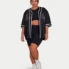 Herren-Varsity-Mesh-Jersey – schwarz Herren-Varsity-Mesh-Jersey – schwarz