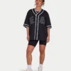 Herren-Varsity-Mesh-Jersey – schwarz Herren-Varsity-Mesh-Jersey – schwarz
