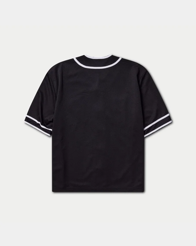 Herren-Varsity-Mesh-Jersey – schwarz Herren-Varsity-Mesh-Jersey – schwarz