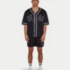Herren-Varsity-Mesh-Jersey – schwarz Herren-Varsity-Mesh-Jersey – schwarz