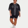 Herren-Varsity-Mesh-Jersey – schwarz Herren-Varsity-Mesh-Jersey – schwarz