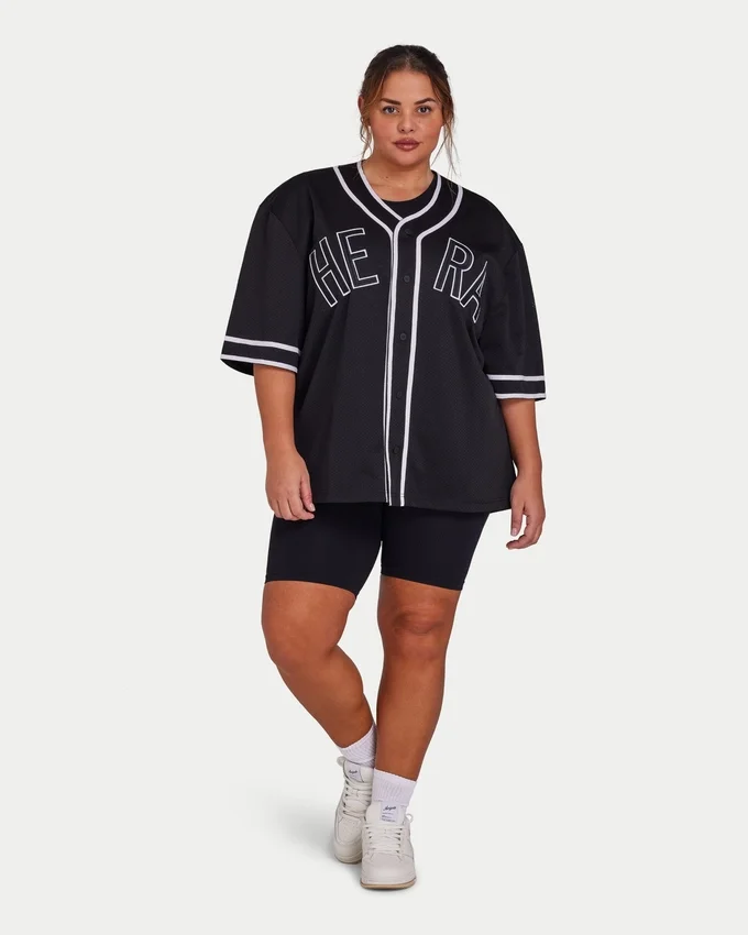 Herren-Varsity-Mesh-Jersey – schwarz Herren-Varsity-Mesh-Jersey – schwarz