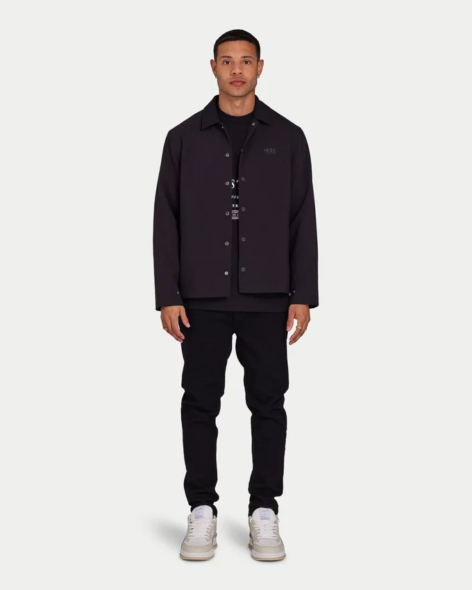 Herrenjacken | Coach-Jacke – schwarz Herrenjacken | Coach-Jacke – schwarz