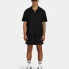 Kurzarm-Shorts-Hemd aus Leinen für Herren Kurzarm-Shorts-Hemd aus Leinen für Herren
