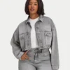 Kurze Denim-Jacke für Damen Kurze Denim-Jacke für Damen