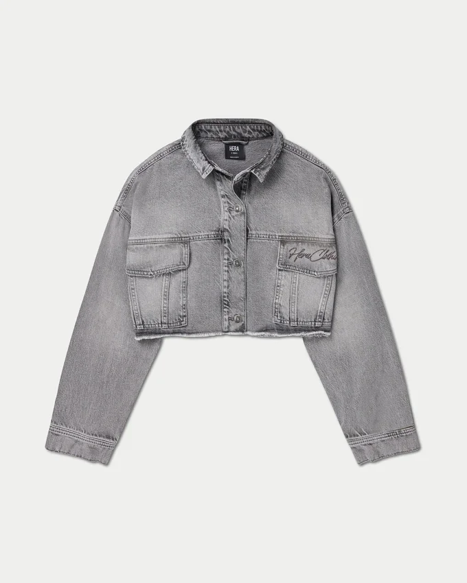 Kurze Denim-Jacke für Damen Kurze Denim-Jacke für Damen