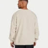 Label-Sweatshirt für Herren – Oatmeal Label-Sweatshirt für Herren – Oatmeal