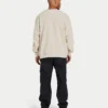 Label-Sweatshirt für Herren – Oatmeal Label-Sweatshirt für Herren – Oatmeal