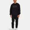 Label-Sweatshirt für Herren – schwarz Label-Sweatshirt für Herren – schwarz