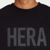 Label-Sweatshirt für Herren – schwarz Label-Sweatshirt für Herren – schwarz