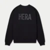 Label-Sweatshirt für Herren – schwarz Label-Sweatshirt für Herren – schwarz