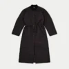 Lange Daunenjacke für Damen – schwarz Lange Daunenjacke für Damen – schwarz