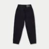 Mom-Jeans für Damen – gewaschenes Schwarz Mom-Jeans für Damen – gewaschenes Schwarz
