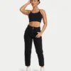 Mom-Jeans für Damen – gewaschenes Schwarz Mom-Jeans für Damen – gewaschenes Schwarz