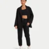 Mom-Jeans für Damen – gewaschenes Schwarz Mom-Jeans für Damen – gewaschenes Schwarz