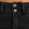 Mom-Jeans für Damen – gewaschenes Schwarz Mom-Jeans für Damen – gewaschenes Schwarz