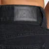 Mom-Jeans für Damen – gewaschenes Schwarz Mom-Jeans für Damen – gewaschenes Schwarz