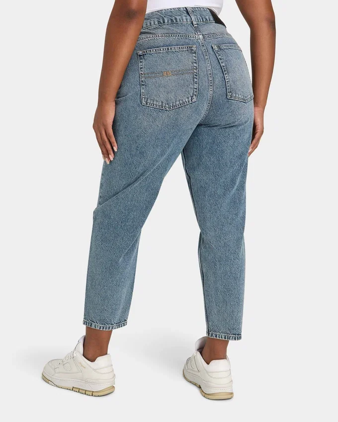 Mom-Jeans für Damen – Mid Wash Mom-Jeans für Damen – Mid Wash