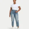 Mom-Jeans für Damen – Mid Wash Mom-Jeans für Damen – Mid Wash