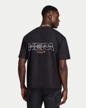 Oversize-T-Shirt für Herren im Rennbahn-Stil