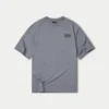Oversized-Basic-T-Shirt für Herren – Anthrazitgrau