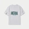 Oversized-Basic-T-Shirt für Herren – grau meliert