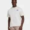 Oversized-Basic-T-Shirt für Herren – Off White