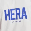 Oversized-Basic-T-Shirt für Herren – Off White