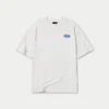 Oversized-Basic-T-Shirt für Herren – Off White