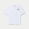 Oversized-Basic-T-Shirt für Herren – Weiß