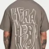 Oversized-Graffiti-T-Shirt für Herren