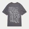 Oversized-Graffiti-T-Shirt für Herren Oversized-Graffiti-T-Shirt für Herren