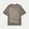 Oversized-Graffiti-T-Shirt für Herren