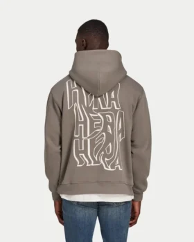 Oversized-Hoodie für Herren im Graffiti-Look